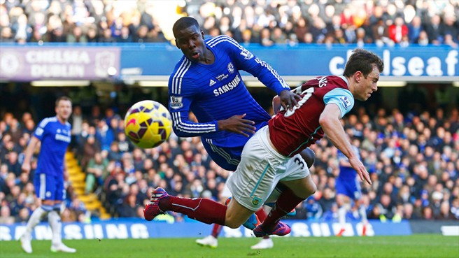 کورت زوما|چلسی 1 - 1 بِرنلی / لیگ جزیره