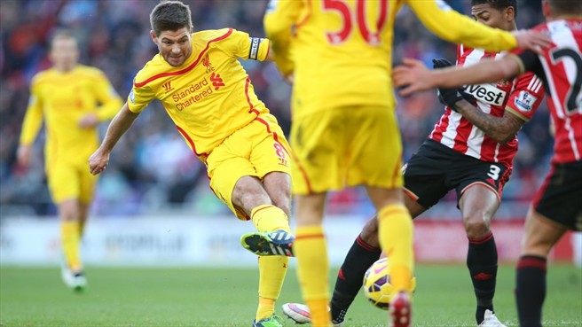 استیون جرارد|ساندرلند 0 - 1 لیورپول / لیگ جزیره