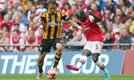 باكاری سانيا|هال سیتی 2-3 ارسنال