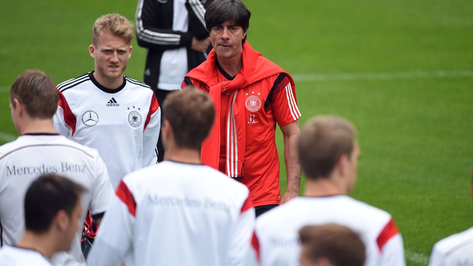 یواخیم لو|تمرین تیم ملی آلمان