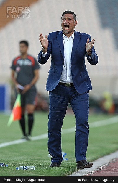 علی دایی|پرسپولیس 1-1 نفت / لیگ برتر