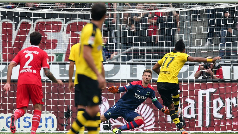 پیر امریک اوباميانگ|هانوفر 2 - 4 بوروسيا دورتموند / بوندسلیگا