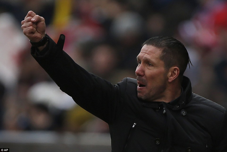 دیگو سیمونه|اتلتیکو مادرید 4 - 0 رئال مادرید / لالیگا