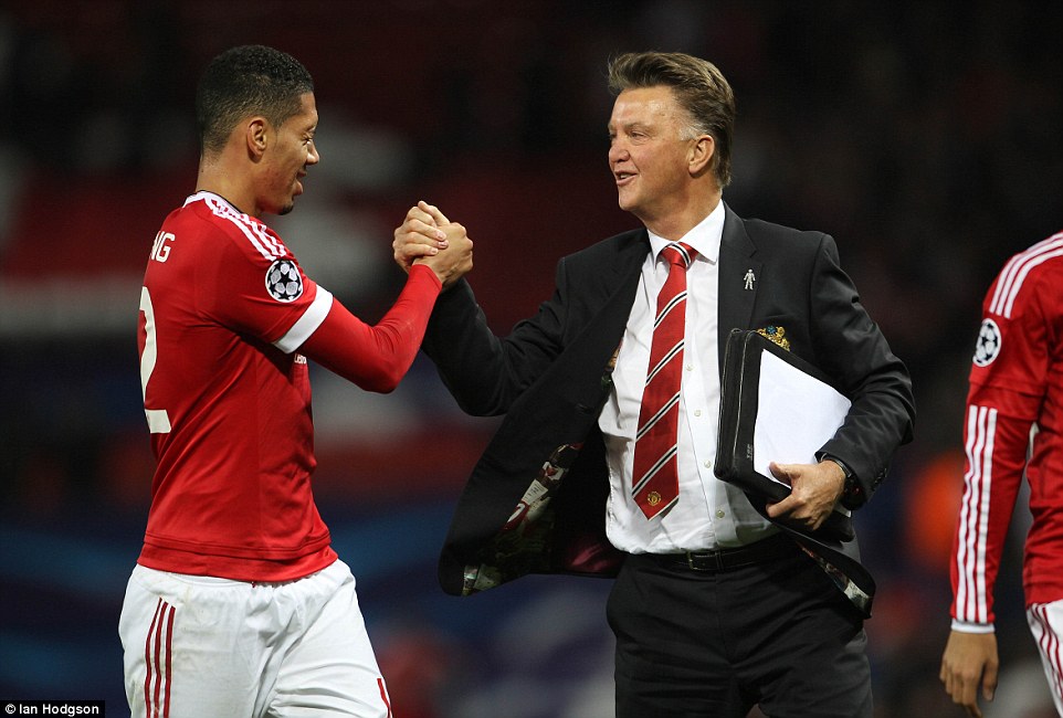 کریس اسمالینگ|منچستر یونایتد 2 - 1 وولفسبورگ / لیگ قهرمانان