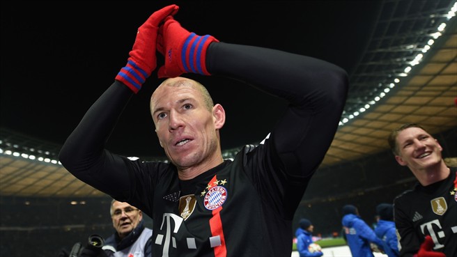 آرین روبن|هرتابرلين 0 - 1 بایرن مونیخ / بوندسلیگا