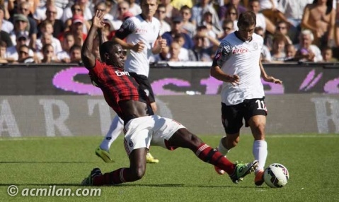 کریستین زاپاتا|چزنا 1-1 آث میلان / سری آ