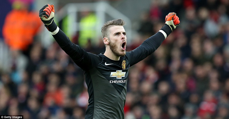 داوید دخیا|استوک سیتی 1 - 1 منچستر یونایتد / لیگ جزیره