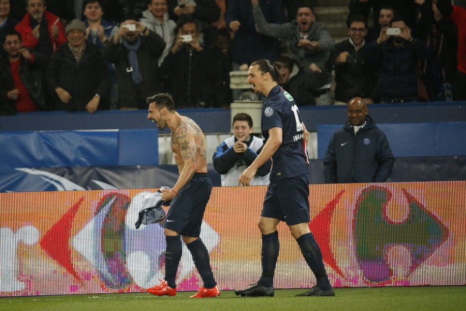 ازکویل لاوْتزی|پاریس سن ژرمن 4 - 1 سنت ایتن / جام حذفی