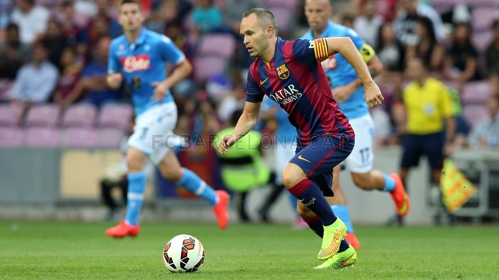 آندرس اینیستا|بارسلونا 0-1 ناپولی / دیدار دوستانه