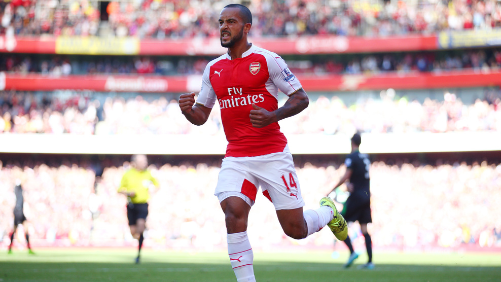 تئو ولكات|آرسنال 2 - 0 استوک سیتی / لیگ جزیره