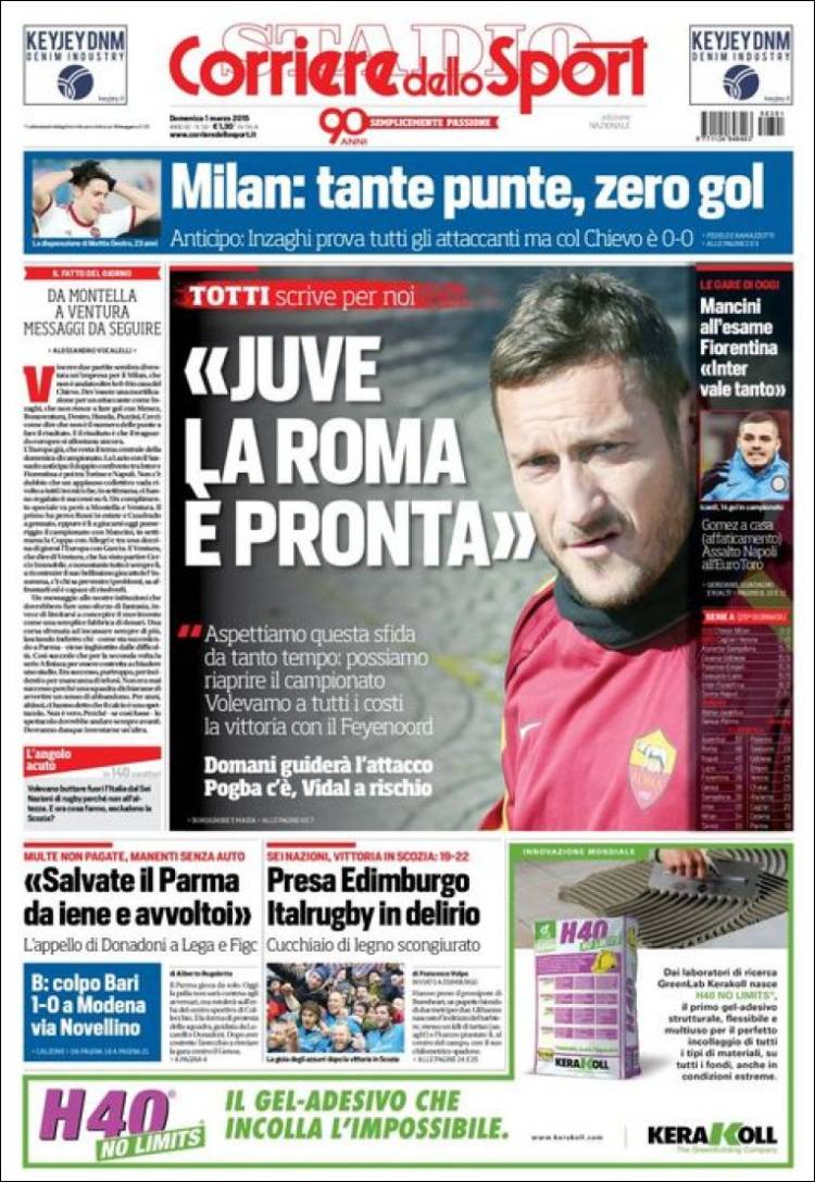 کوریه‌ره دلو اسپورت