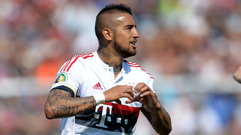 آرتور ویدال|ناتینگِن 1 - 3 بایرن مونیخ / جام حذفی آلمان