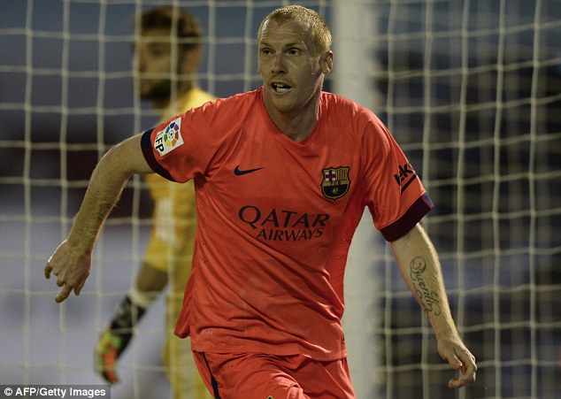 ژرمی متیو|سلتاویگو 0 - 1 بارسلونا / لالیگا