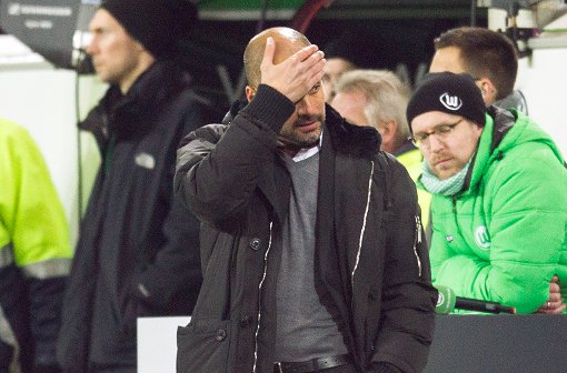 پپ گوآردیولا|وولفسبورگ 4 - 1 بایرن مونیخ