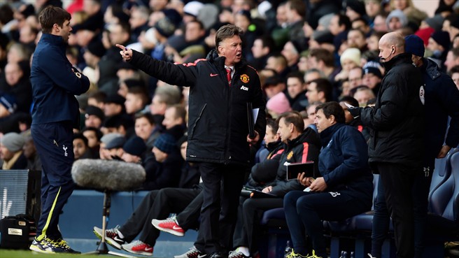 لوئیز فان خال|تاتنهام 0 - 0 منچستر یونایتد / لیگ جزیره