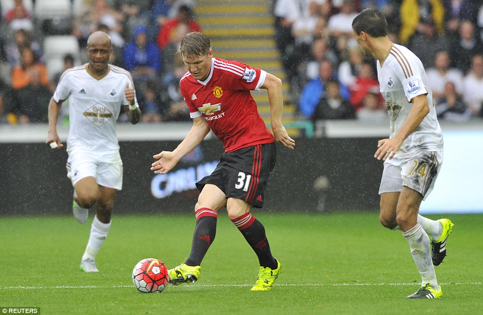 باشتین شواینشتایگر|سوانسی 2 - 1 منچستر یونایتد / لیگ جزیره