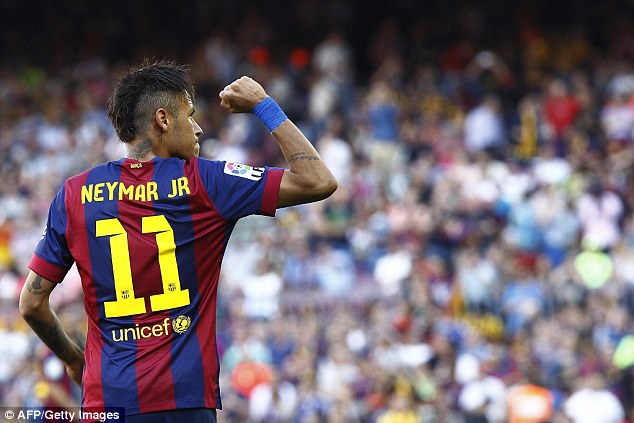 نیمار|بارسلونا 2 - 0 رئال سوسیداد / لالیگا