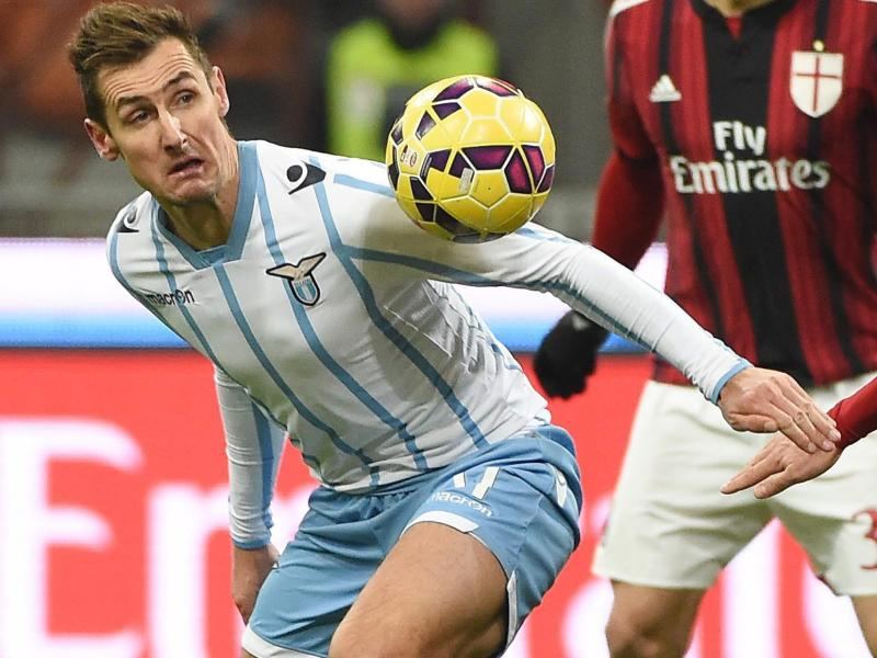 ميروسلاو كلوزه|میلان 0 - 1 لاتزیو / جام حذفی ایتالیا