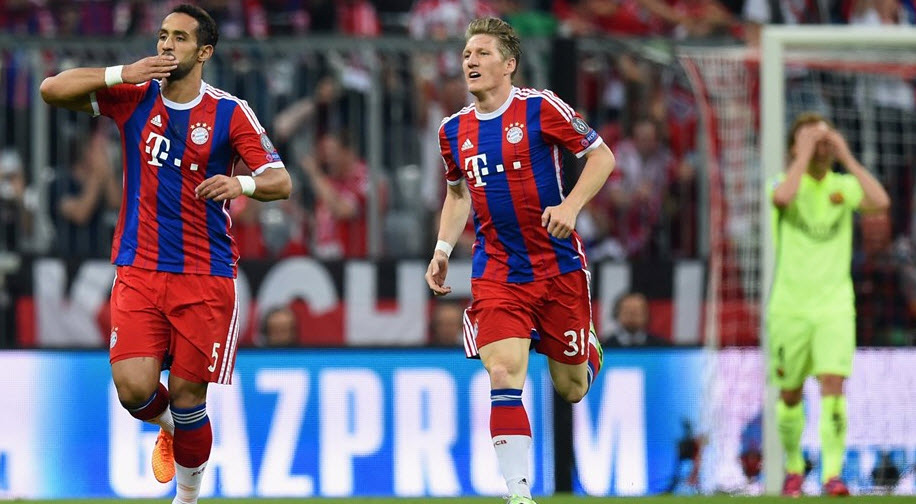 مهدی بن عطیه|بایرن مونیخ 3 - 2 بارسلونا / لیگ قهرمانان