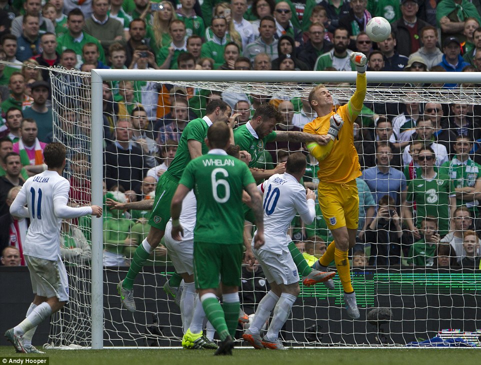 جو هارت|ایرلند جنوبی 0 - 0 انگلستان / دیدار دوستانه
