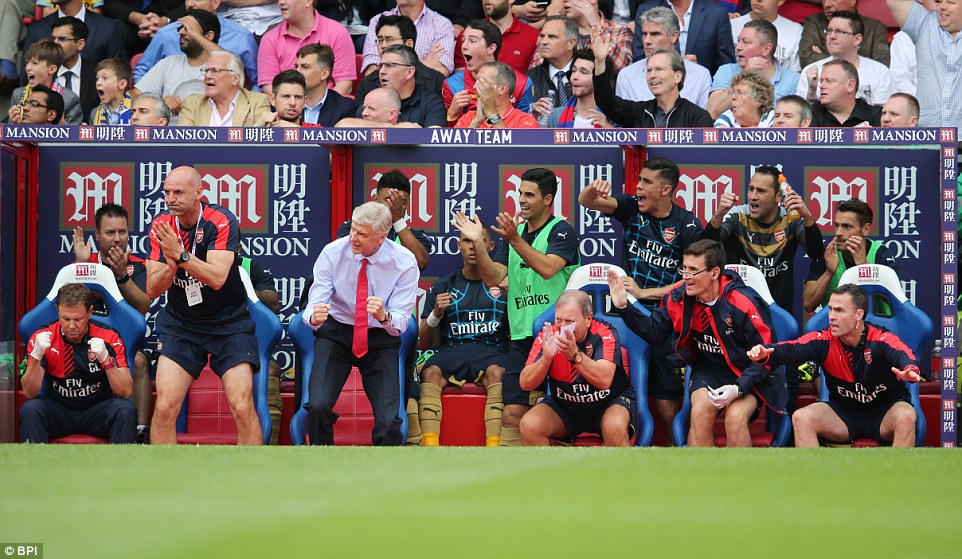 آرسن ونگر|کریستال پالاس 1 - 2 آرسنال / لیگ جزیره