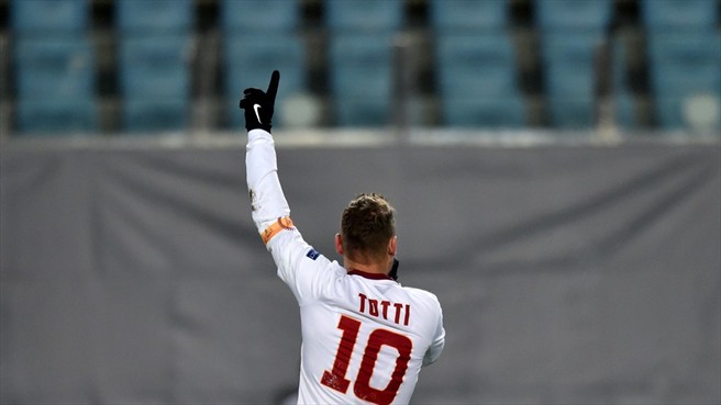 فرانچسکو توتی|زسكا مسكو 1 - 1 رم / لیگ قهرمانان