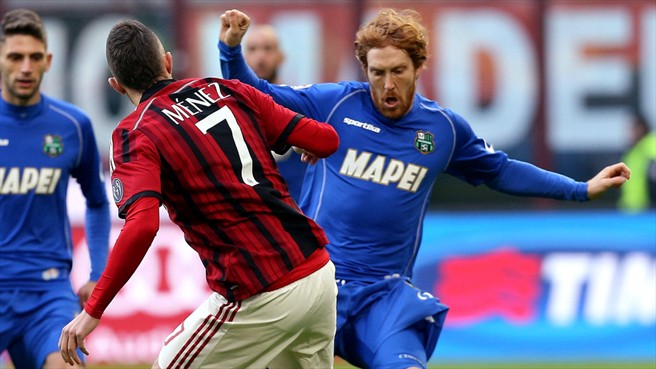 جرمی منز|میلان 1 - 2 ساسوئولو / سری آ