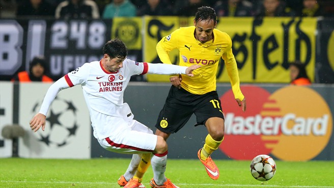 پیر امریک اوباميانگ|بوروسيا دورتموند 4 - 1 گالاتاسراي / لیگ قهرمانان