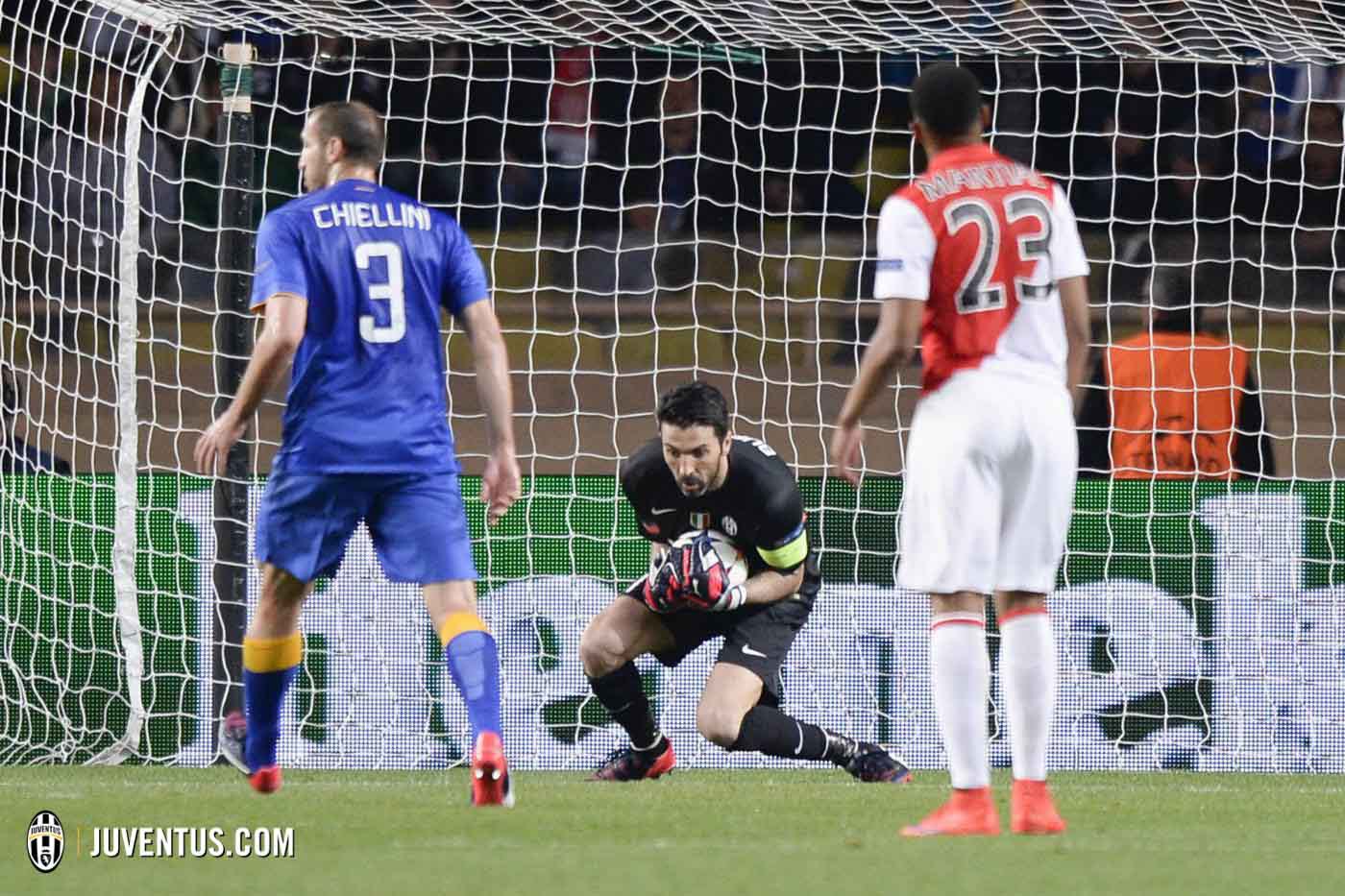جیانلوئیجی بوفون|موناکو 0 - 0 یوونتوس / لیگ قهرمانان