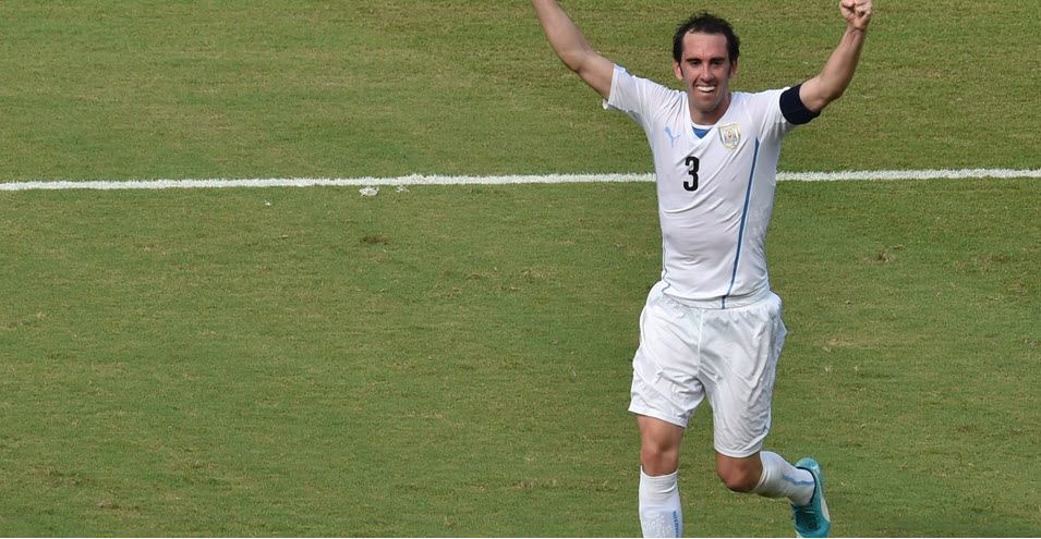 دیگو گودین|جشن دیگو گودین بعد از باز کردن دروازه تیم ملی ایتالیا.