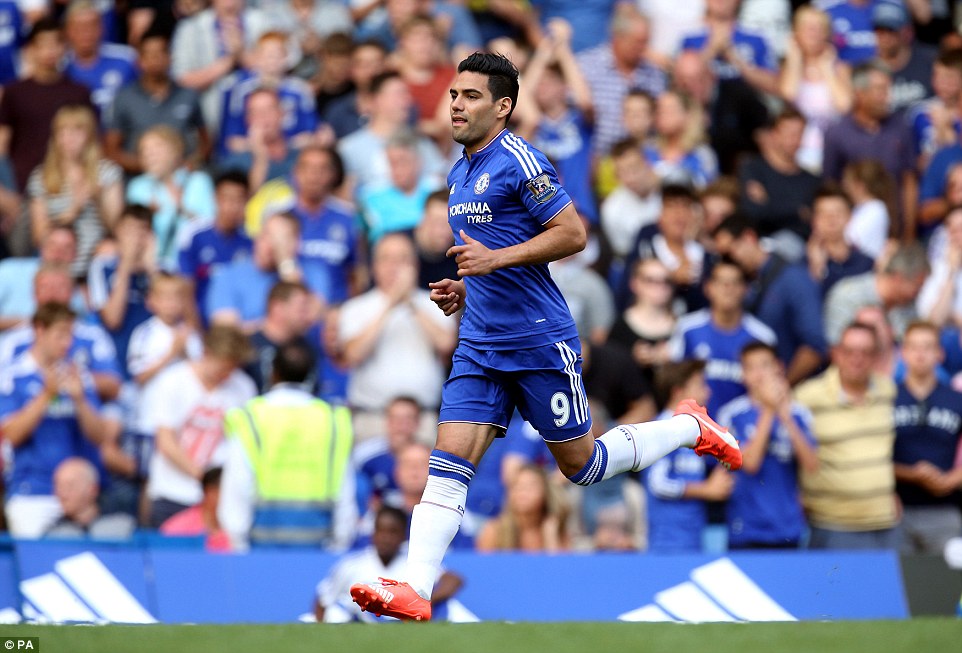 رادامل فالكائو|چلسی 2 - 2 سوانسی / لیگ برتر انگلستان