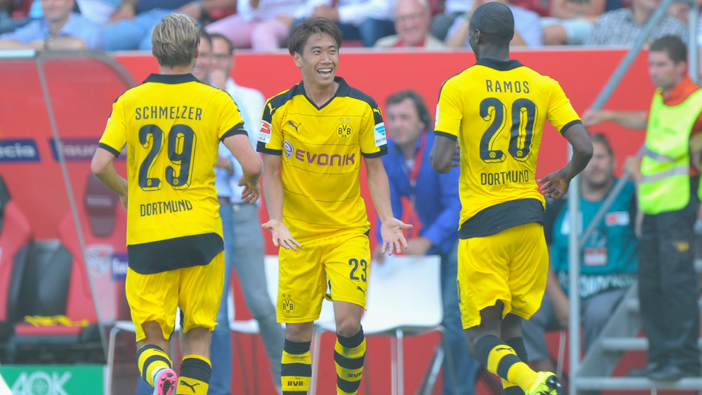 شینجی کاگاوا|اینگولشتاد 0 - 4 بوروسيا دورتموند / بوندسلیگا