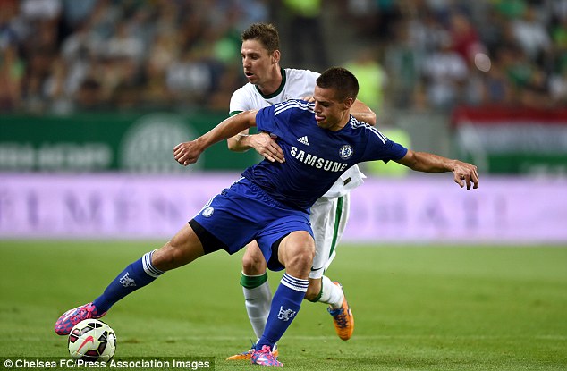 سزار آزپيليكوئت|فرنک‌واروس ۱ - ۲ چلسی/ دوستانه باشگاهی