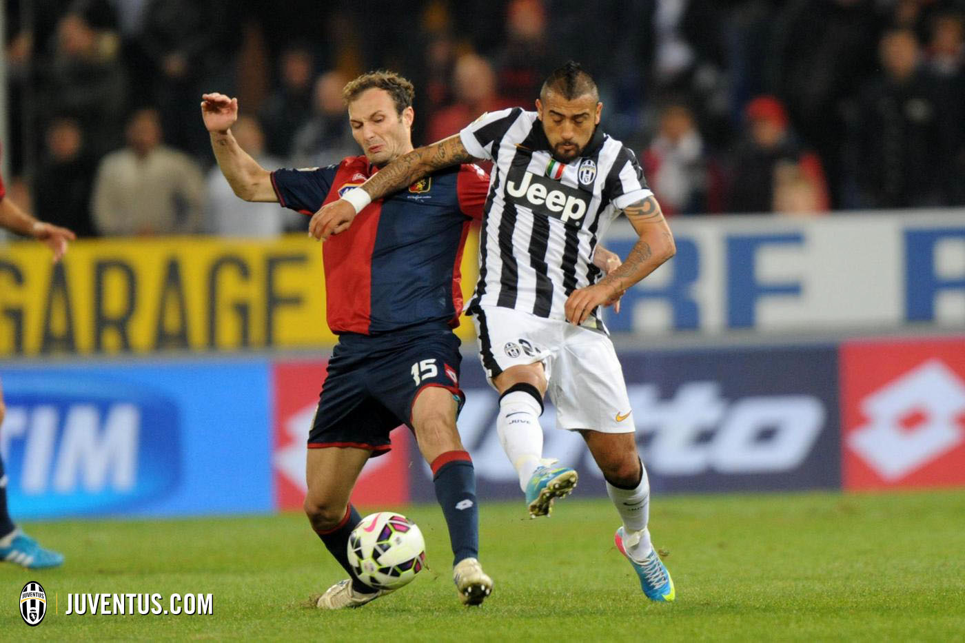 آرتور ویدال|جنوا 1 - 0 یوونتوس /  سری آ ایتالیا