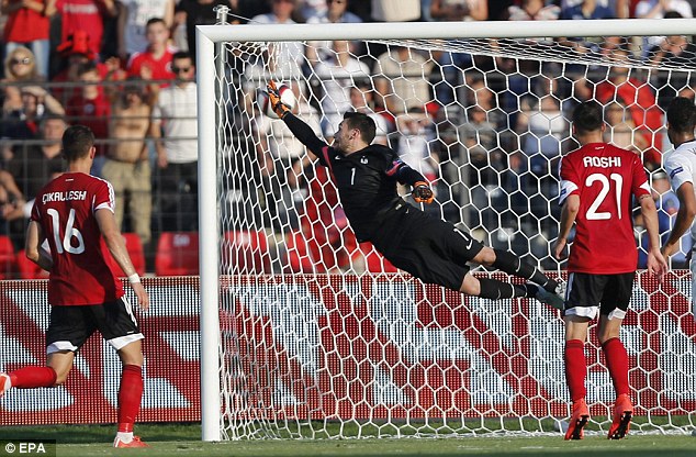 هوگو لوریس|آلبانی 1 - 0 فرانسه / دیدار دوستانه