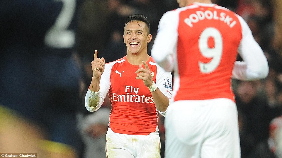 الکسیس سانچز|آرسنال 1 - 0 ساوتهمپتون / لیگ جزیره