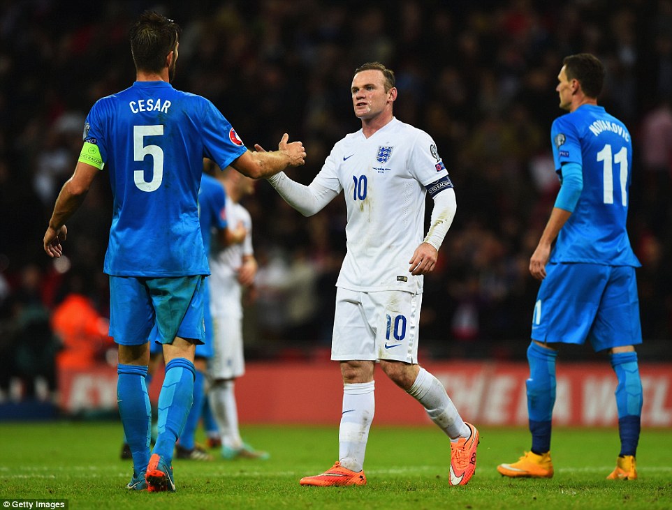 وین رونی|انگلستان 3 - 1 اسلوونی / مقدماتی جام ملت های اروپا