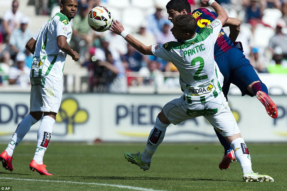 لوئیس سوارز|کوردوبا 0 - 8 بارسلونا / لالیگا