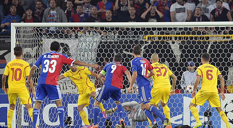 مارکو استرلر|بازل 1-0 لیورپول / لیگ قهرمانان