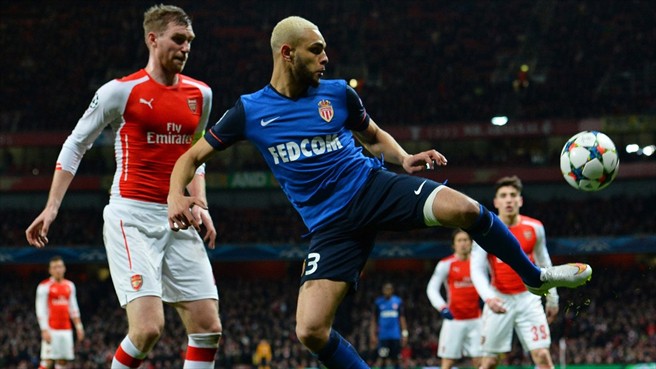 پر مرتساکر|آرسنال 1 - 3 موناکو / لیگ قهرمانان