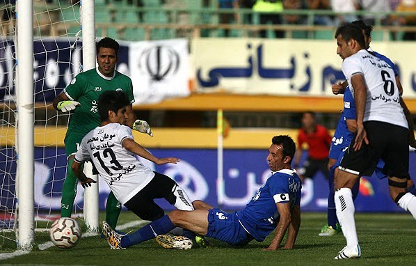 غلامرضا عنایتی|صبای قم 1 - 2 استقلال تهران / لیگ برتر