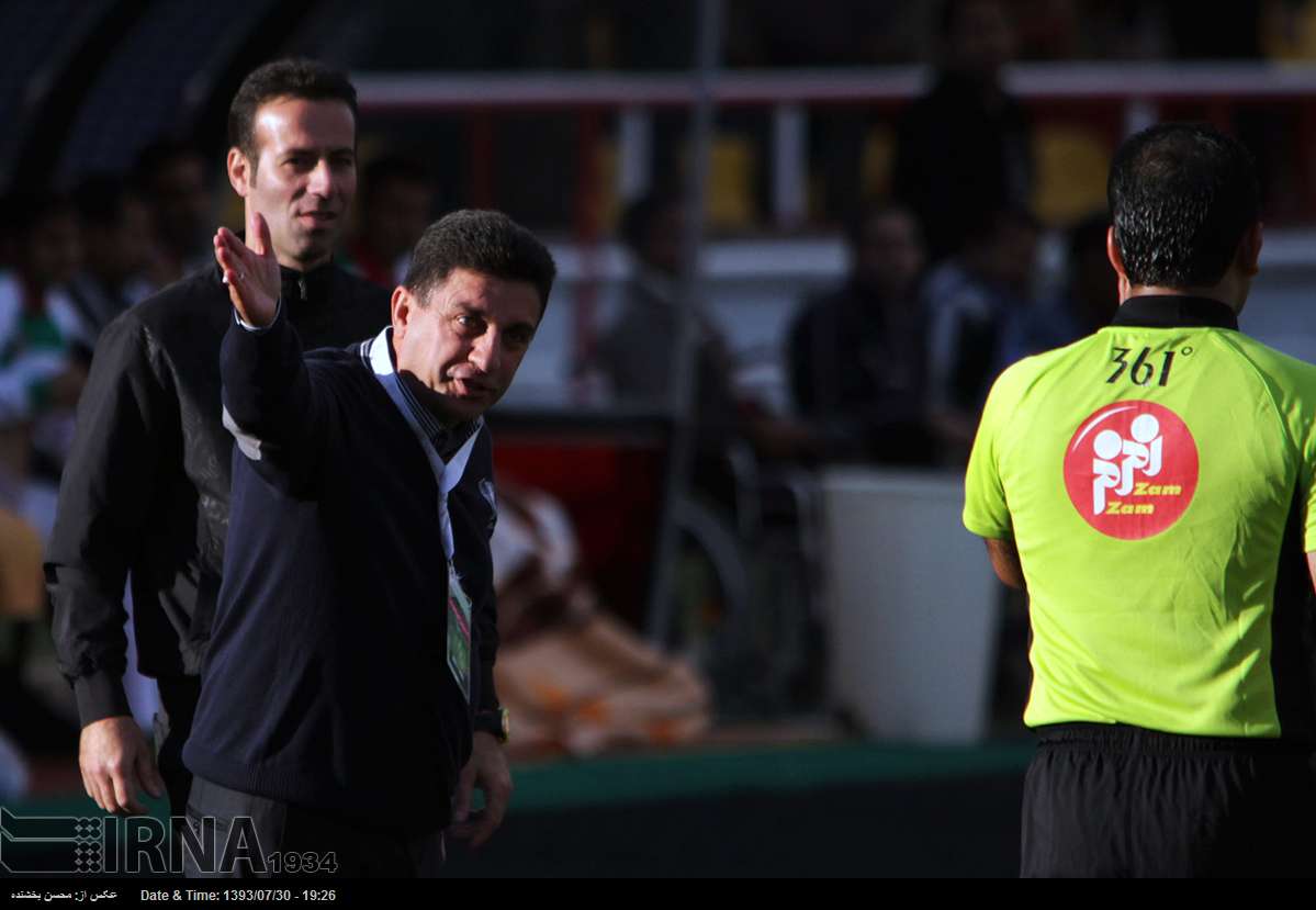 امیر قلعه نویی|پدیده 1 - 1 استقلال / لیگ برتر