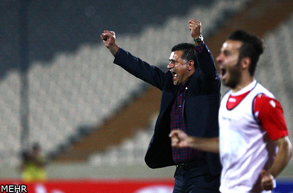 علی دایی|پرسپولیس 1-0 ذوب آهن / لیگ برتر