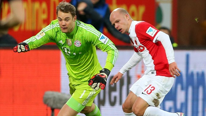 مانوئل نویر|اوگزبورگ 0 - 4 بایرن مونیخ / بوندسلیگا