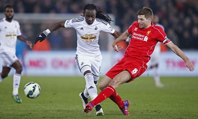 استیون جرارد|سوانسی 0 - 1 لیورپول / لیگ جزیره