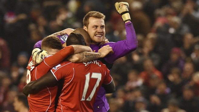 شادی شگردان راجرز|لیورپول 3 - 2 تاتنهام / لیگ جزیره