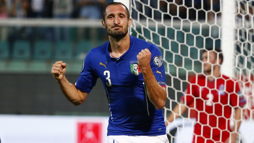 جورجیو کیه لینی|ایتالیا 2-1 آذربایجان / مقدماتی یورو 2016