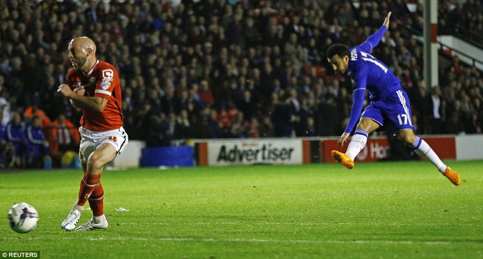 پدرو|والسال 1 - 4 چلسی / جام اتحادیه