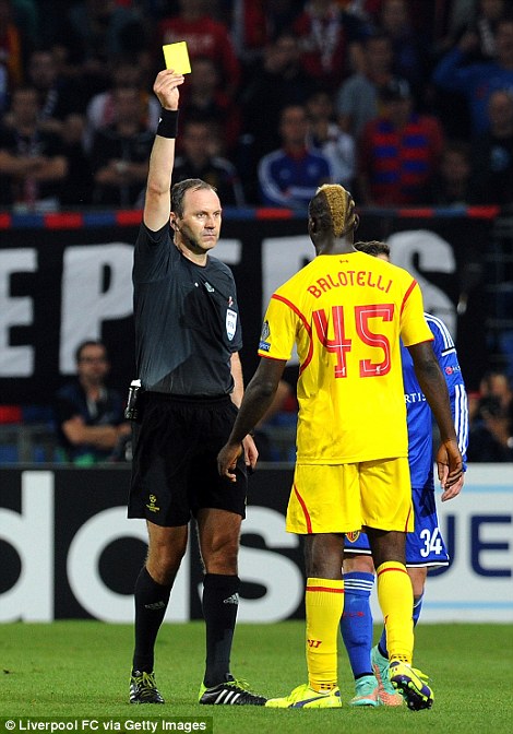 ماریو بالوتلی|بازل 1-0 لیورپول / لیگ قهرمانان