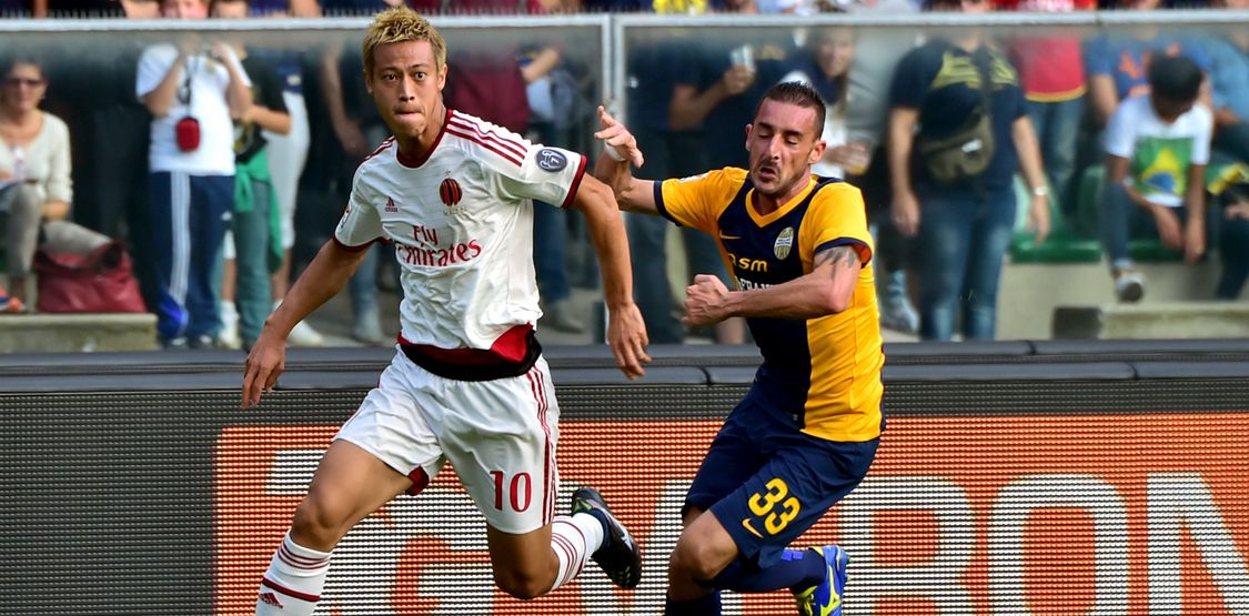 كيسوکه هوندا|ورونا ۱ - 3 آث میلان / سری آ